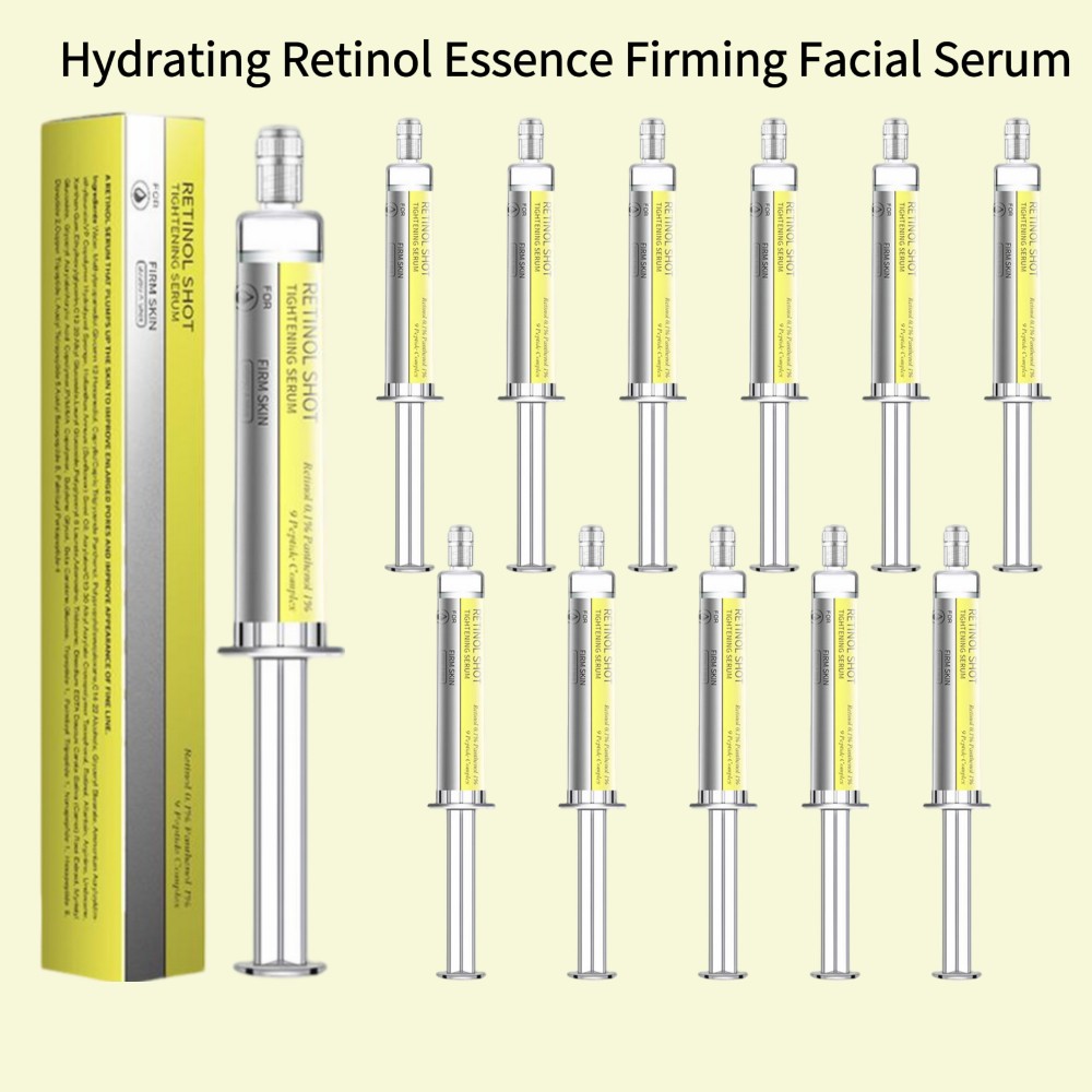 The Ordinary Serum Hyaluronic Acid - Feuchtigkeitsspendendes Retinol-Essenz-Serum, straffendes Gesichtsserum, mild feuchtigkeitsspendend,