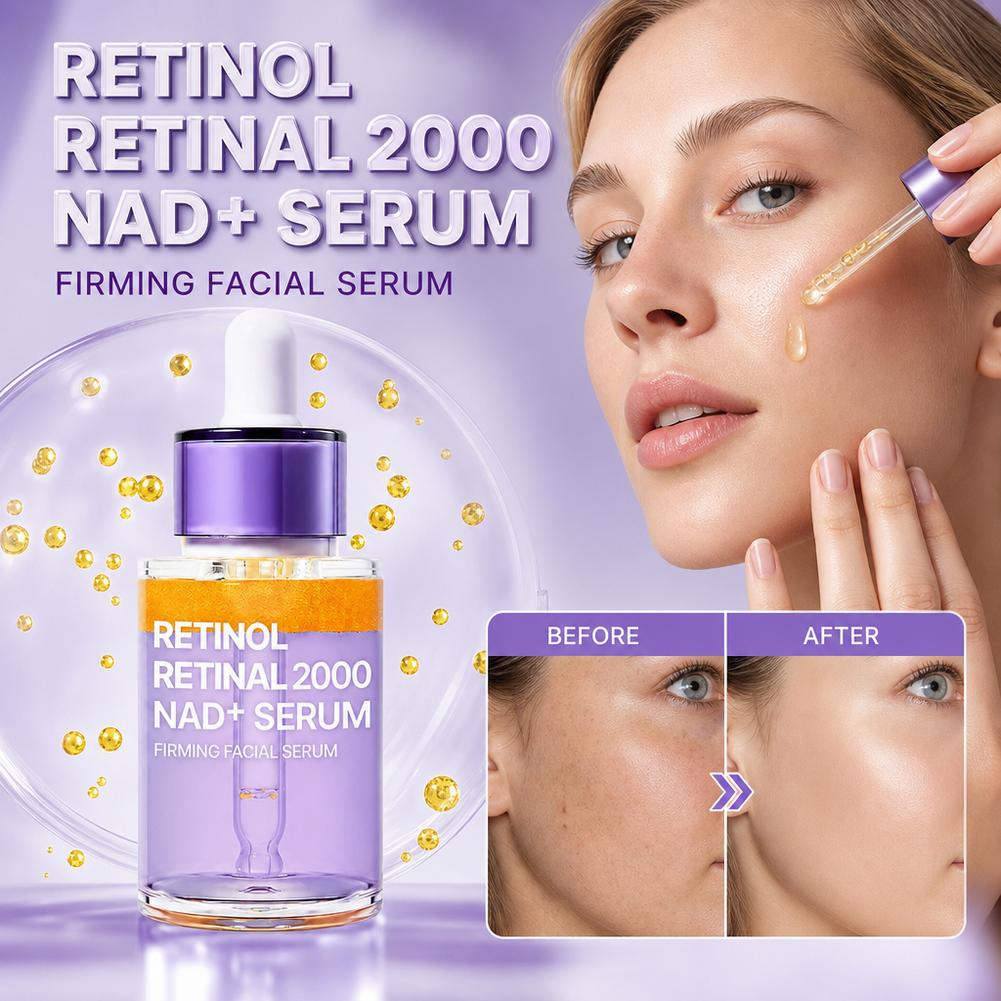 The Ordinary Serum Hyaluronic Acid - Retinol 2000 NAD Gesichtsserum 30ml Kollagen-Boost