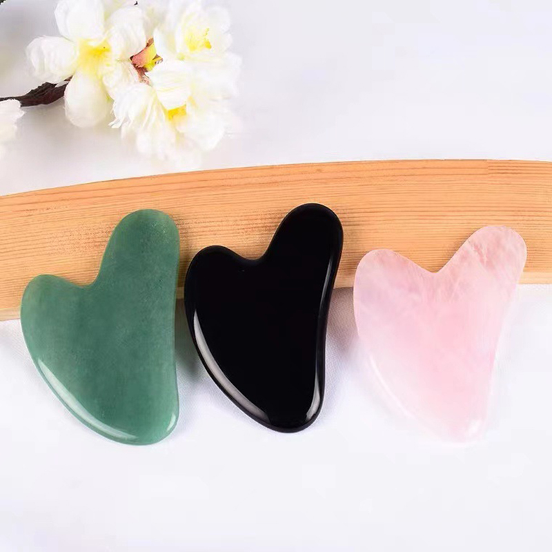 1Pc Neue Stein Gua Sha Massage – Gua Sha Tool Rose Quartz Bewertung und Preis