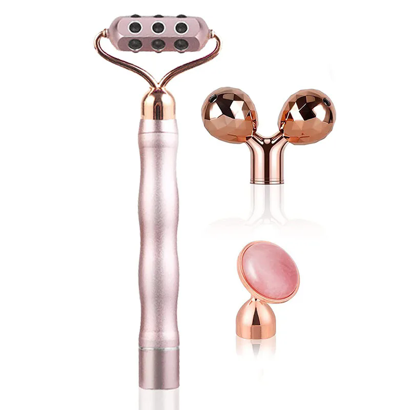 3 In 1 3D Roller Germanium Ste – Gua Sha Tool Rose Quartz Bewertung und Preis