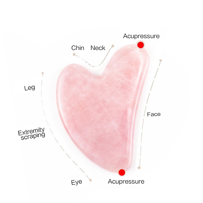 Rosenquarz Gua Sha für Gesicht – Gua Sha Tool Rose Quartz Bewertung und Preis