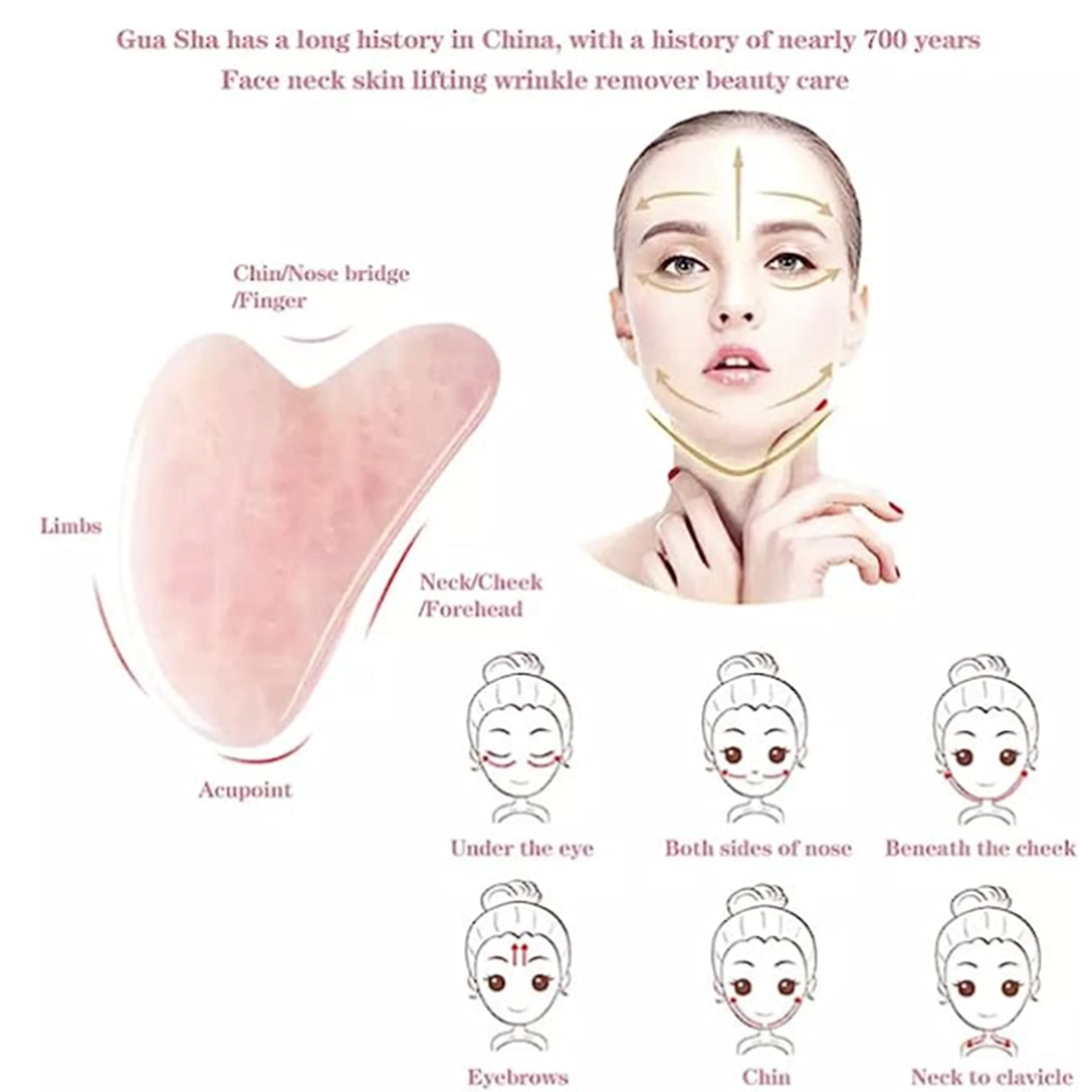 Rosenquarz Gua Sha für Gesicht – Gua Sha Tool Rose Quartz Bewertung und Preis