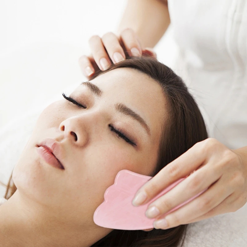 Rosenquarz Gua Sha Brett Natür – Gua Sha Tool Rose Quartz Bewertung und Preis