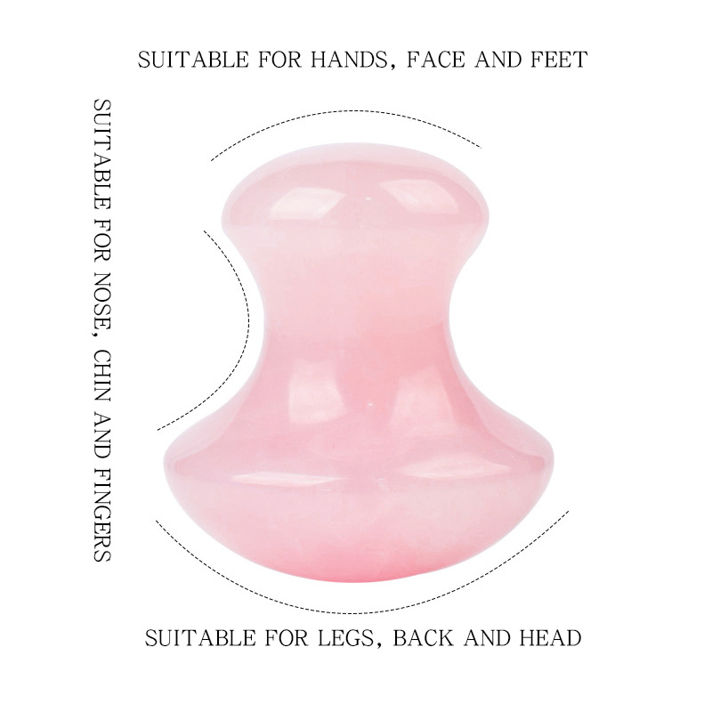 Natürlicher Rosenquarz Gua Sha – Gua Sha Tool Rose Quartz Bewertung und Preis