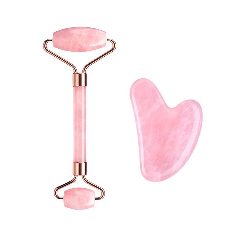 Rosenquarz Gesichtsroller Gua  – Gua Sha Tool Rose Quartz Bewertung und Preis