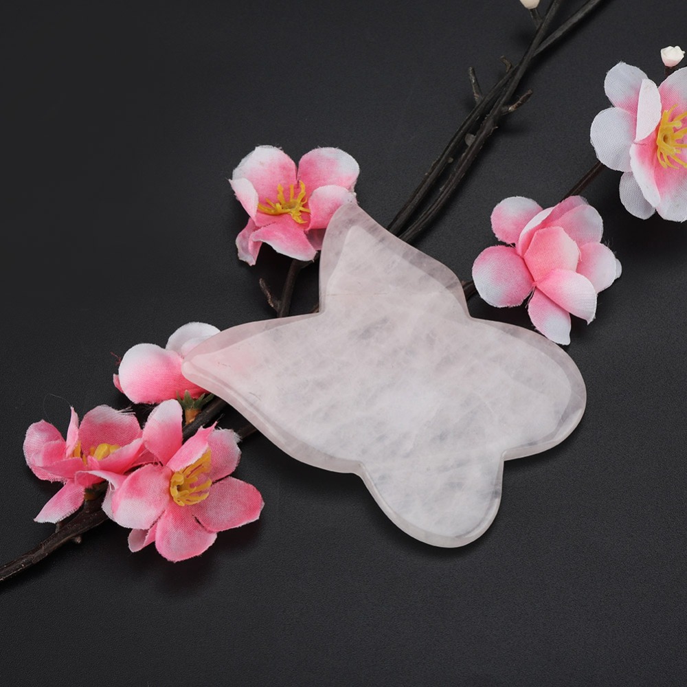 Gesichtspflege-Sets Rosa Rosen – Gua Sha Tool Rose Quartz Bewertung und Preis