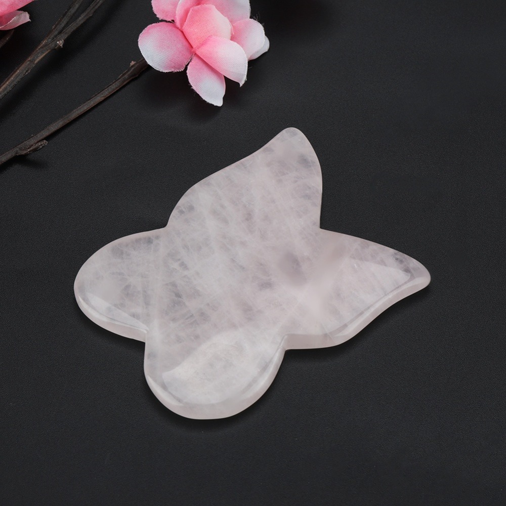 Gesichtspflege-Sets Rosa Rosen – Gua Sha Tool Rose Quartz Bewertung und Preis