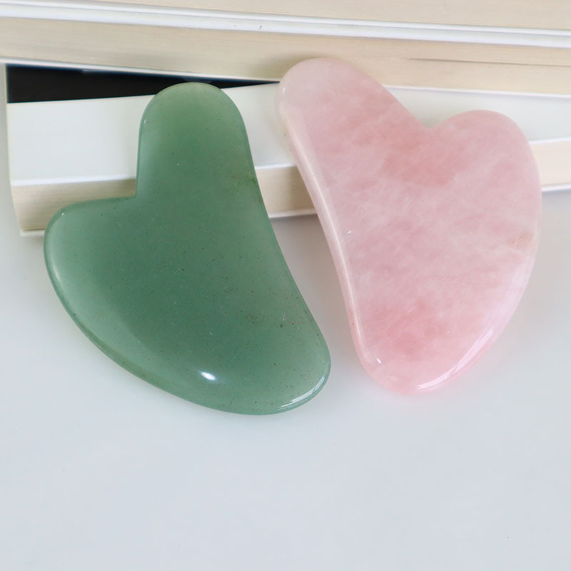 Rose Quarz Jade Guasha Massage – Gua Sha Tool Rose Quartz Bewertung und Preis