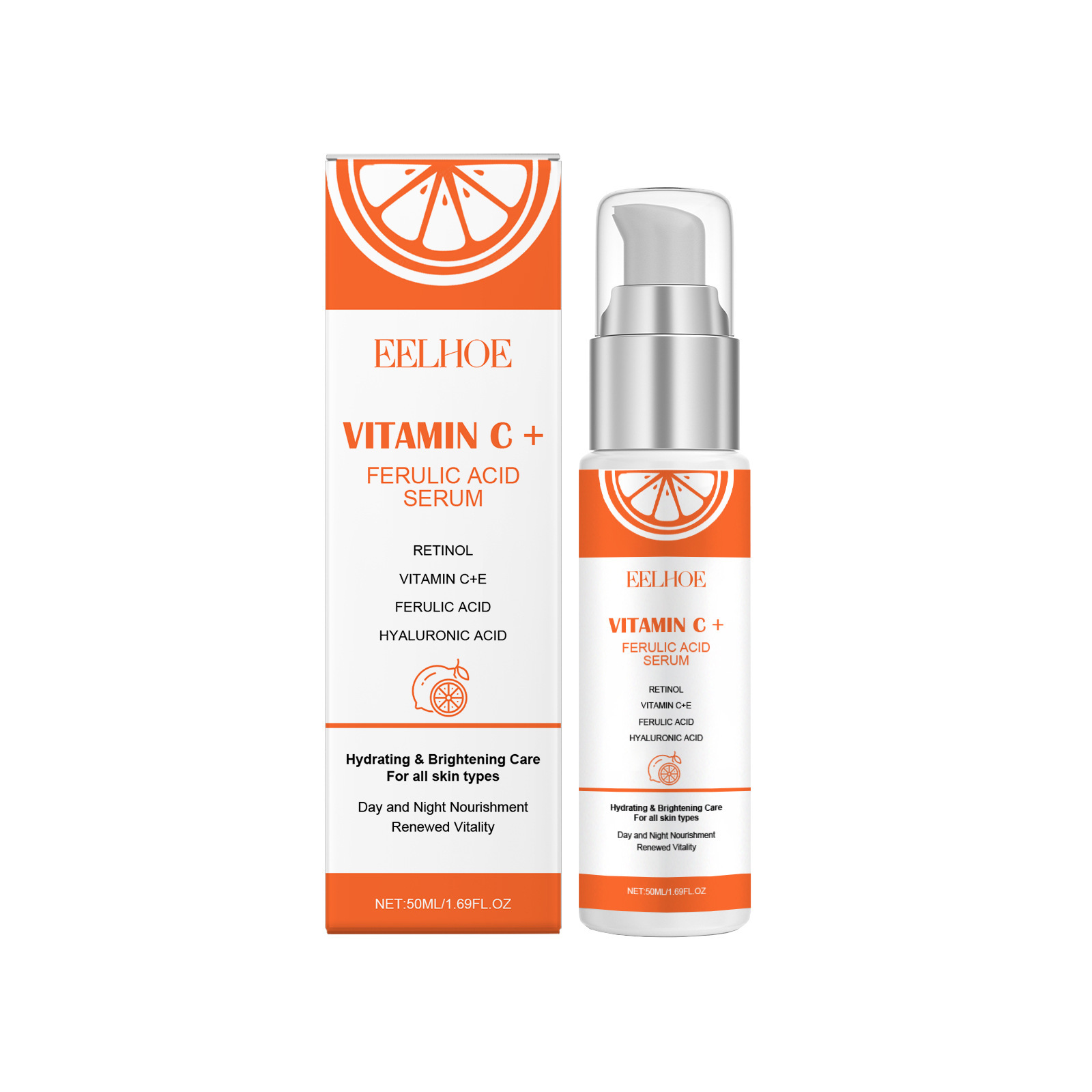 EELHOE Vitamin C E Ferulsäure- – The Ordinary Serum Hyaluronic Acid Bewertung und Preis
