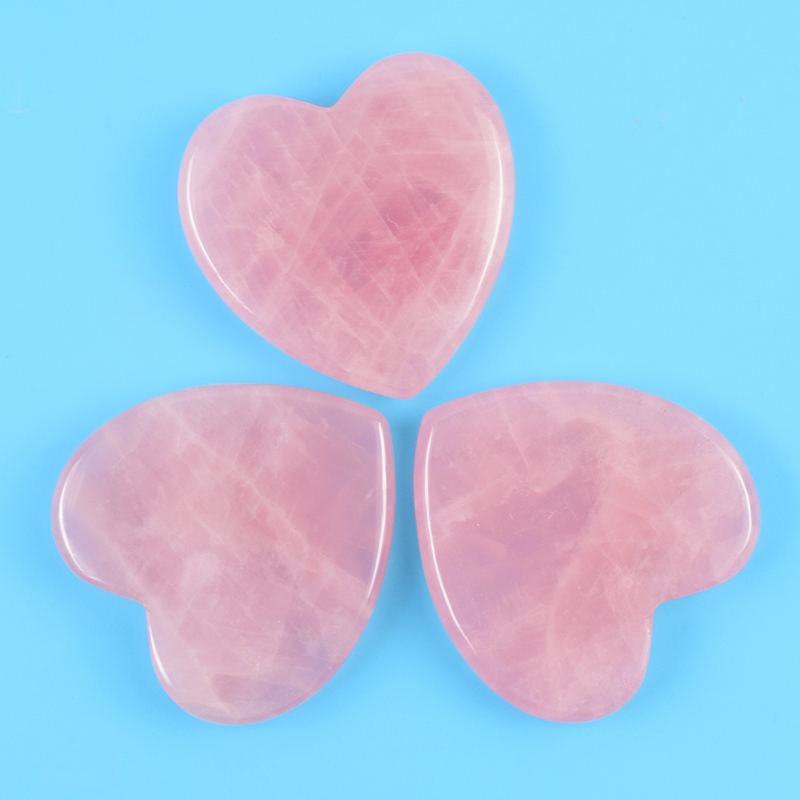 Rosenquarz Herzform Gesichts p – Gua Sha Tool Rose Quartz Bewertung und Preis